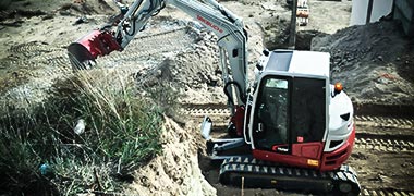 Foto Takeuchi propiedad de Excavaciones Santa Bárbara