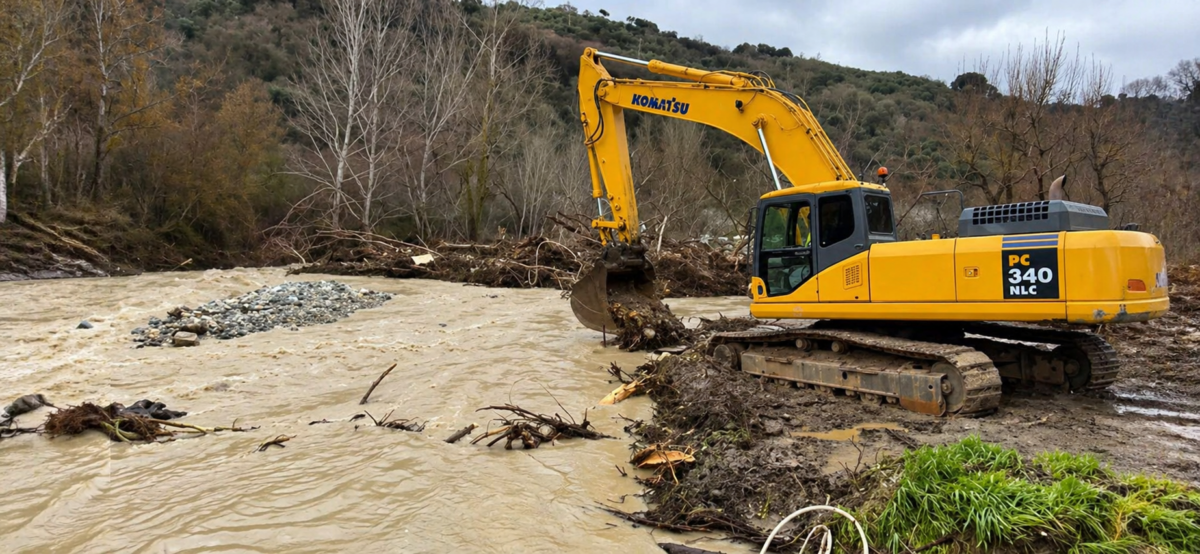 Adecuación y limpieza del Río Genil en la zona alta de Carretera de la Sierra, Granada