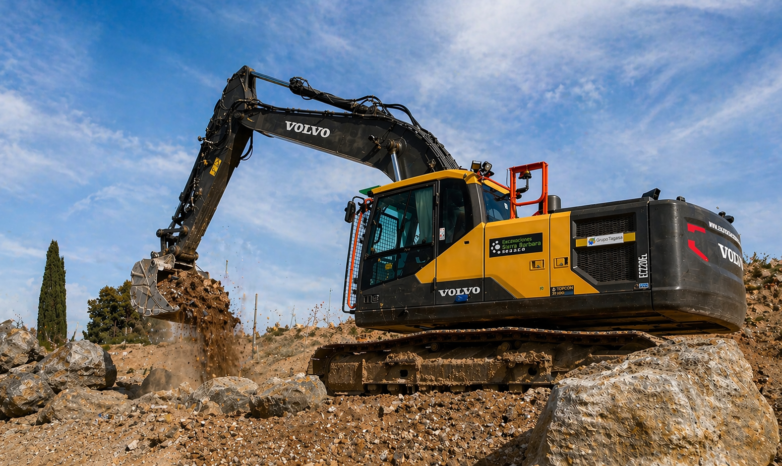 Excavaciones y movimiento de tierras en Granada