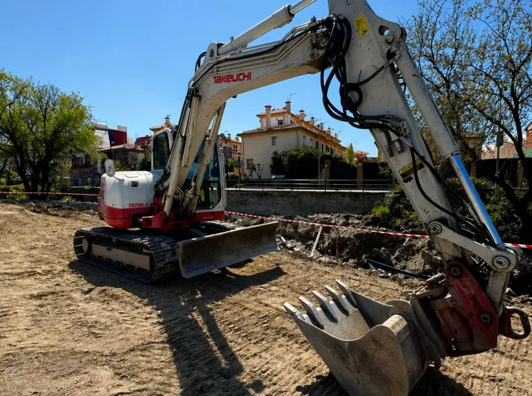 Excavadora de cadenas Takeuchi TB 290 de 9,5 toneladas