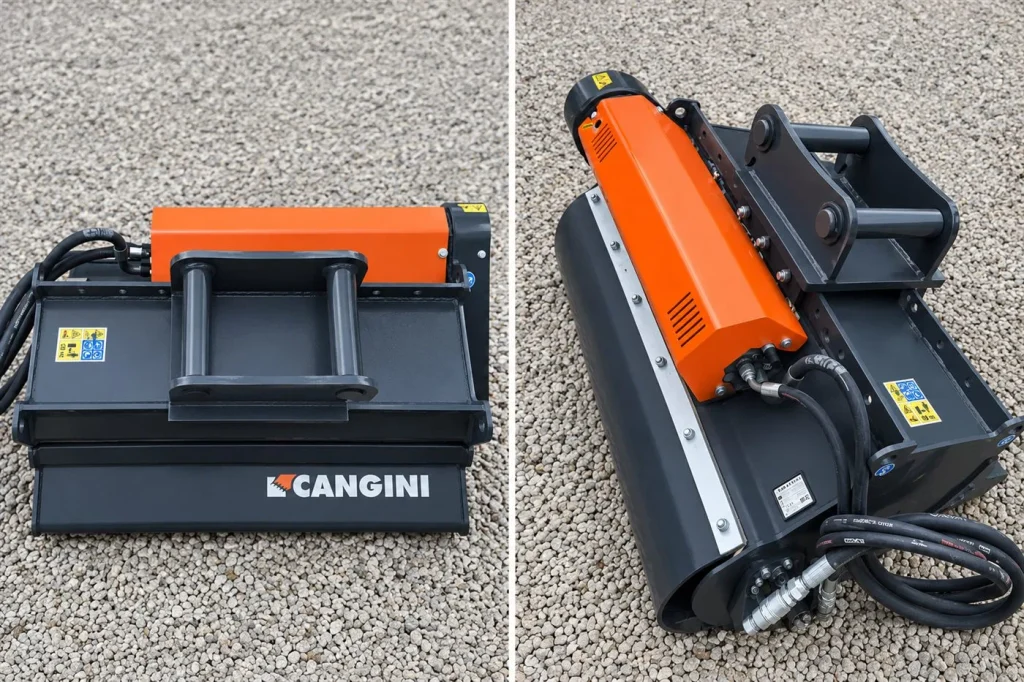 Desbrozadora Cangini TC2-14CC para excavadora